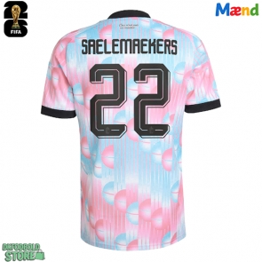 Belgien Alexis Saelemaekers #22 Replika Udebanetrøje VM 2026 Kortærmet